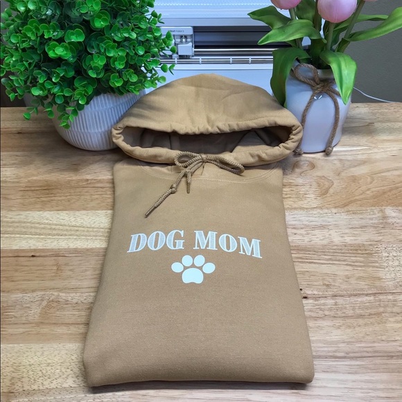 DOG MOM Unisex Adult Hoodies - Various - Picture 8 of 17